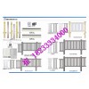 路基围栏塑料模具路基围栏栅栏塑料模具