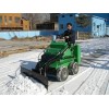 物业广场街道小型滑移多功能推雪机