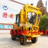公路护栏打拔钻一体机波形板护栏打桩机