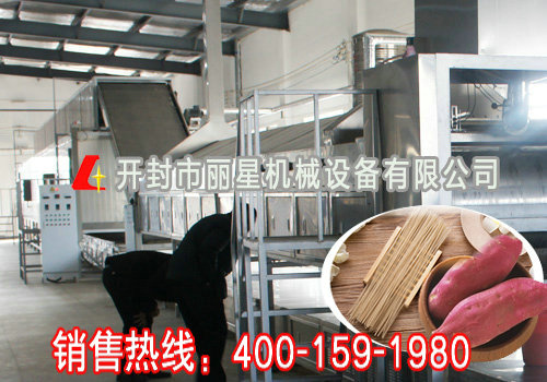 丽星粉丝生产线保养得当可使用更长久