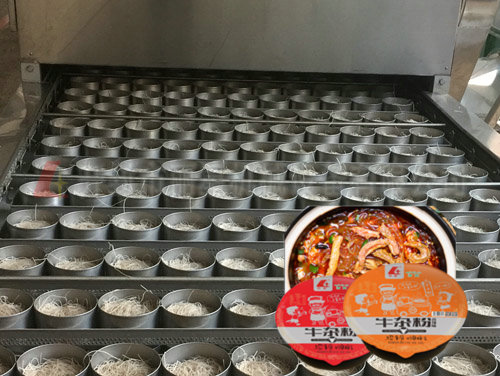 速食麻辣爆肚粉丝饼定型烘干设备