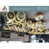 L50滚轮罐耳六种是单轮，五种双轮密封技术，适应淋水、煤尘