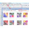 中琅彩色二维码批量打印软件