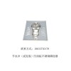 工厂直销定制304优质产品 节水冲发泡凹面板蹲便器