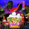 奇幻灯光节制作工厂给你策划带来街道亮化