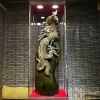 南康区宝匠家具销售部金丝楠木阴沉木摆件花开富贵根雕山水盆景