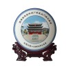 定做陶瓷纪念盘 八一建军节纪念品 景德镇陶瓷礼品厂家