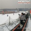 滑雪场魔毯厂家 地地魔毯的正确乘坐方法