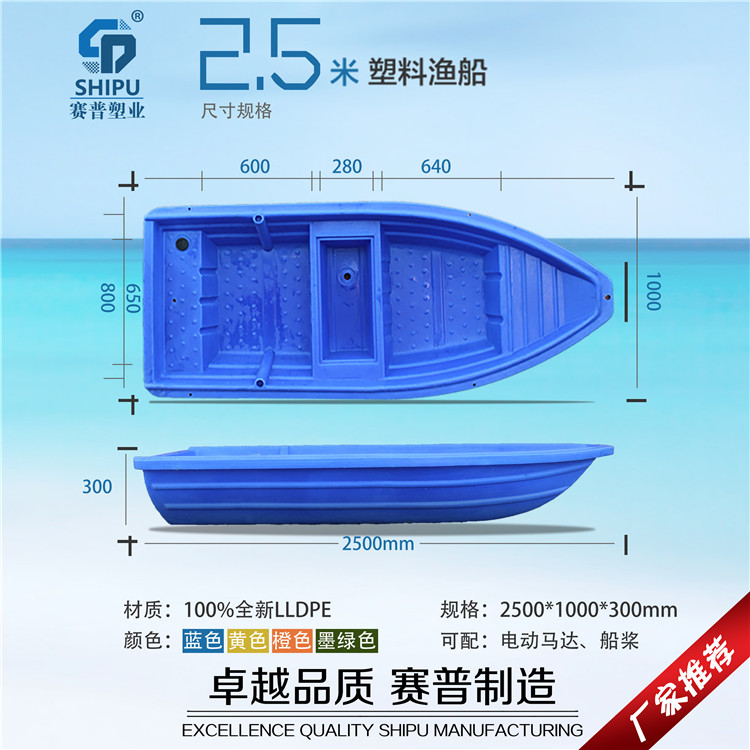 2.5米渔船