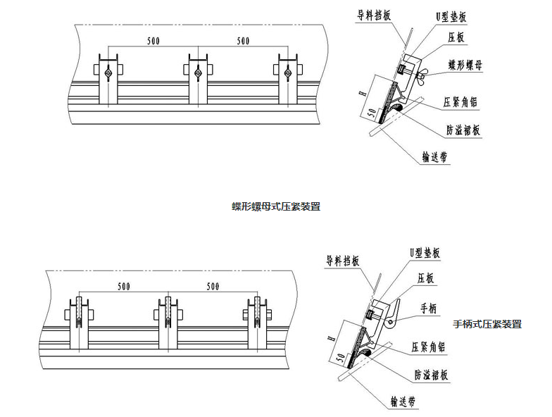 防溢裙板安装示意图