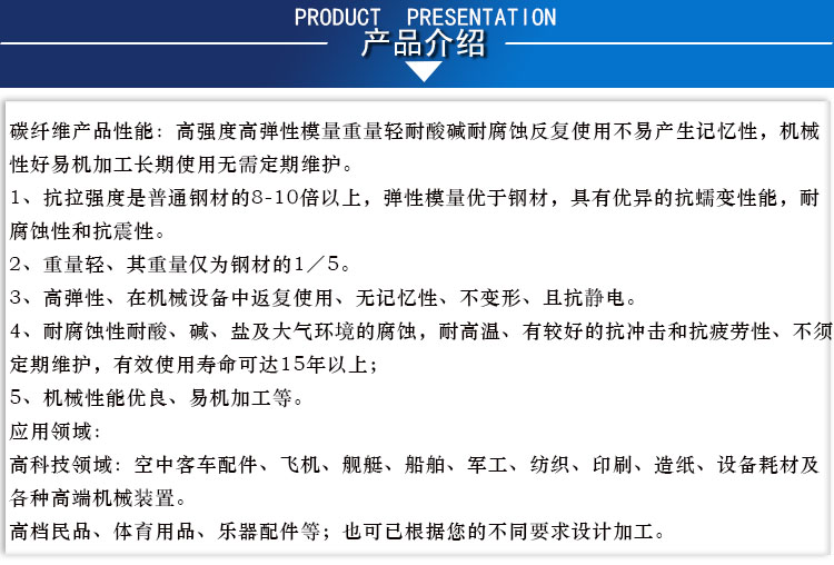 1.制品介绍